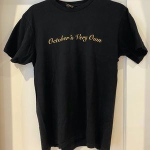 OVO (October's Very Own) Black Metallic T-Shirt